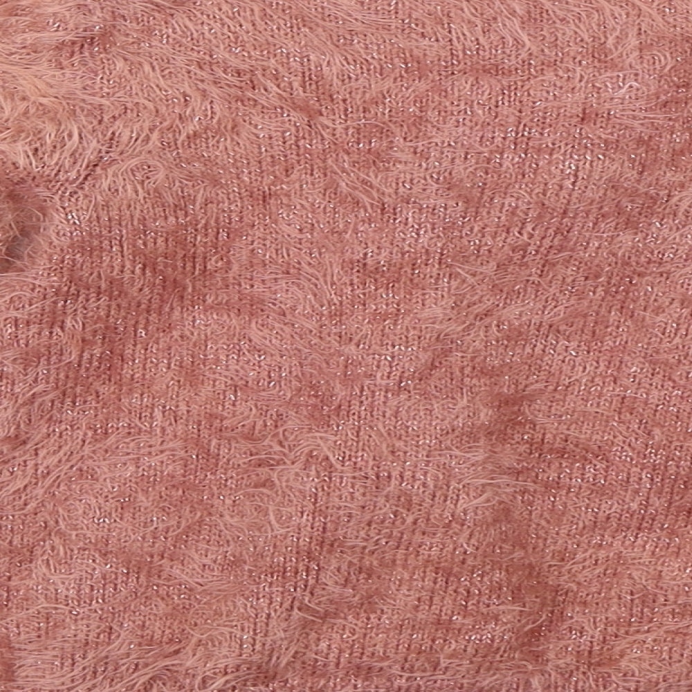 Palomino Girls Pink   Cardigan Jumper Size 6 Years