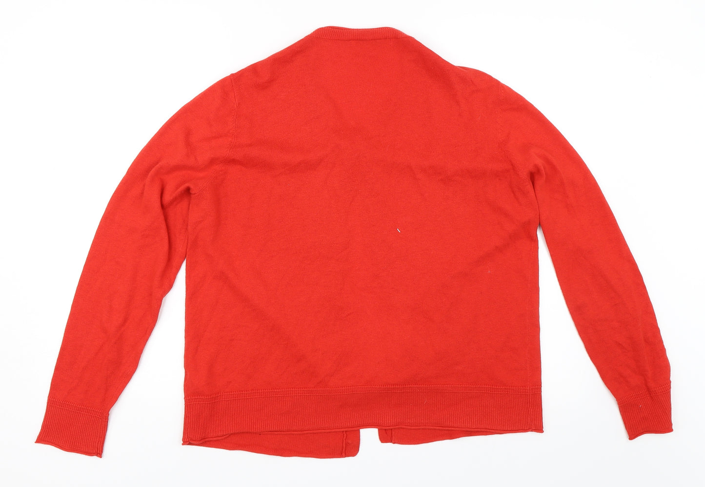 NEXT Womens Red   Cardigan Jumper Size 16