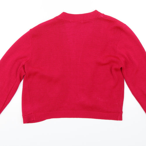 Annabelle Womens Pink   Cardigan Jumper Size S