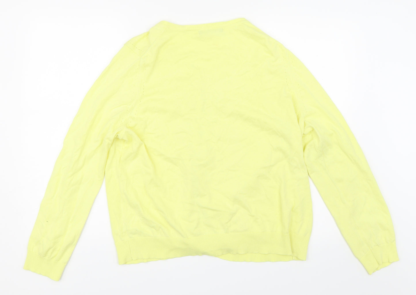George Womens Yellow   Cardigan Jumper Size 22