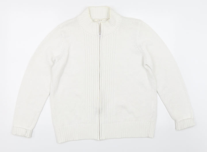 EWM Womens White   Jacket  Size 18