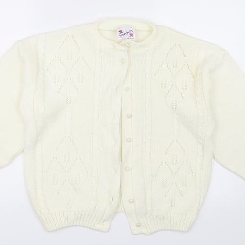 Honeybells Womens Ivory   Cardigan Jumper Size 6