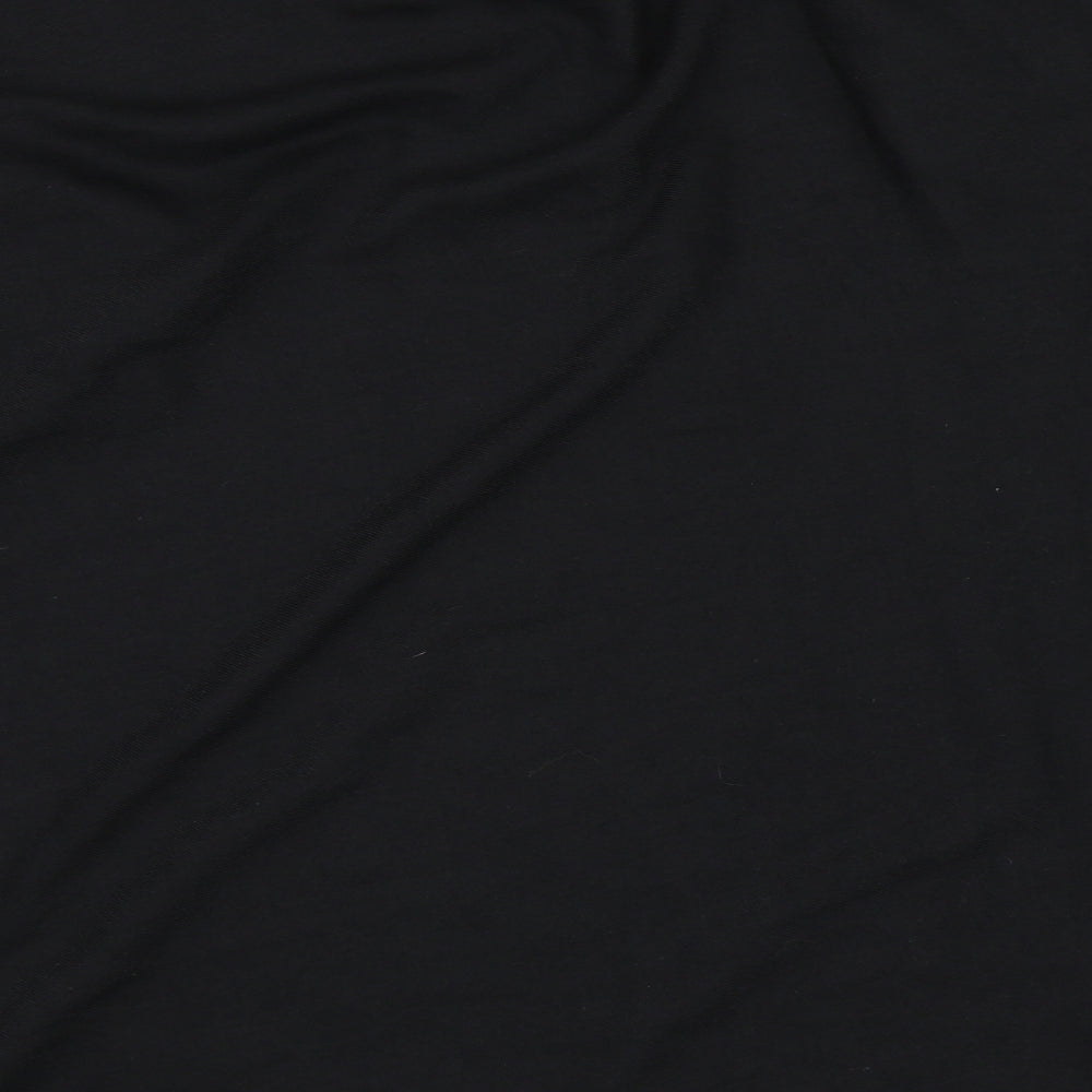 Preworn Womens Black   Wrap Jumper One Size