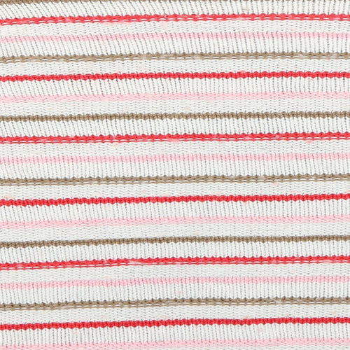 NEXT Womens White Striped  Pullover Jumper Size S