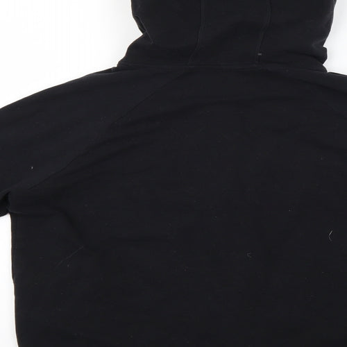 Marks and Spencer Womens Black   Full Zip Hoodie Size 12