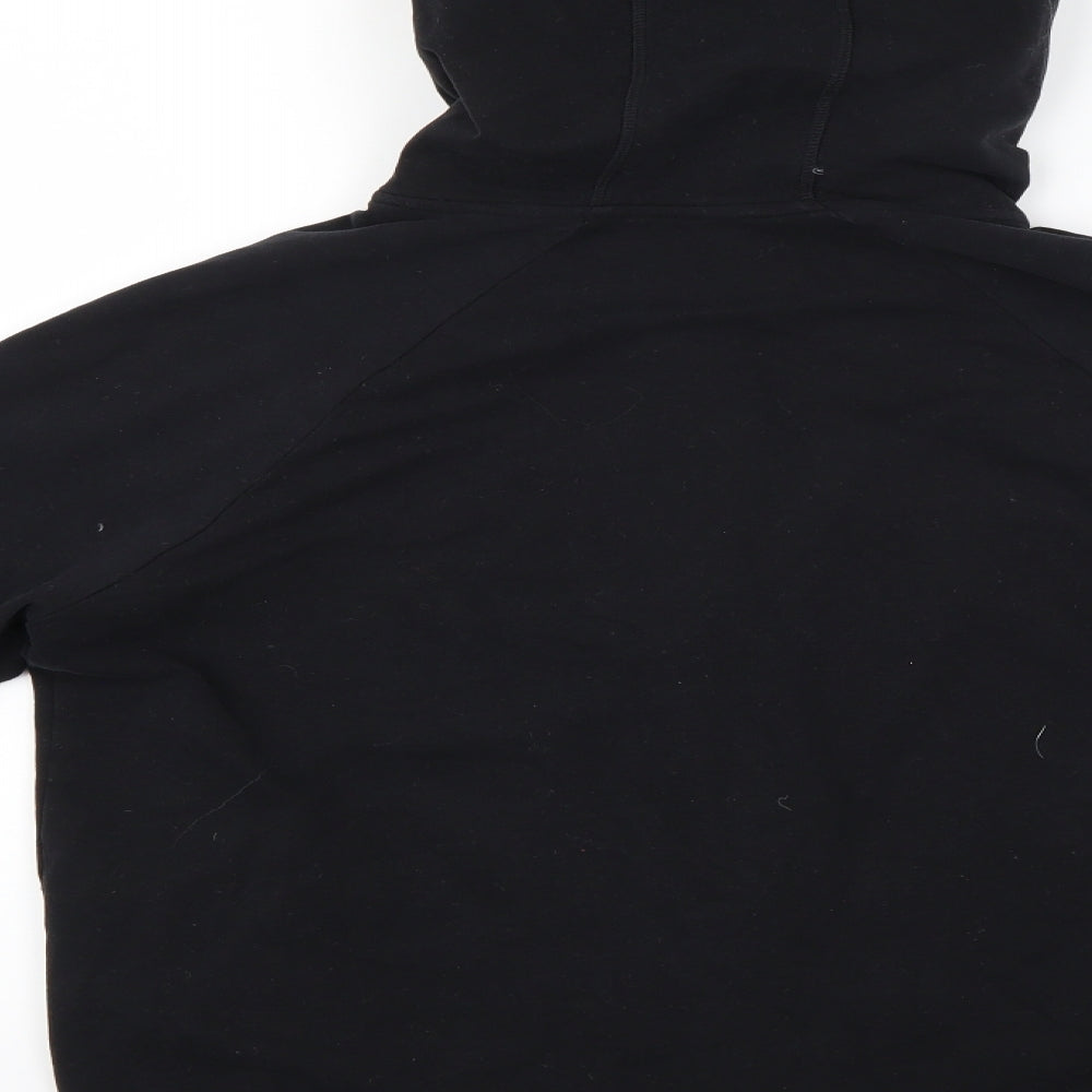 Marks and Spencer Womens Black   Full Zip Hoodie Size 12