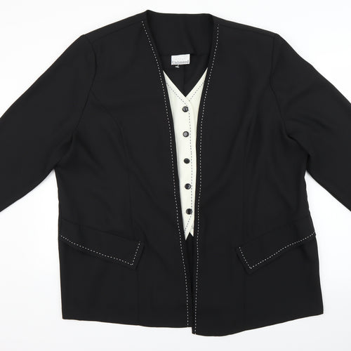 unlimited Womens Black   Cardigan Jumper Size 4