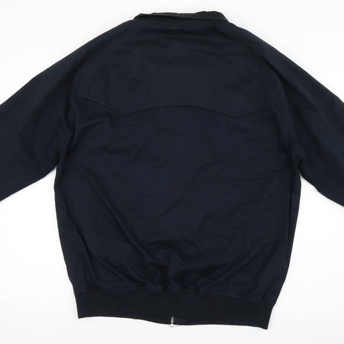 Wolsey Mens Blue   Bomber Jacket Coat Size L