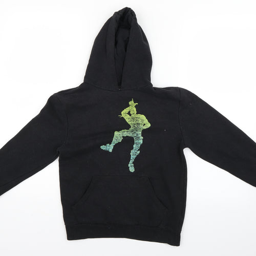 Primark Boys Black   Pullover Hoodie Size M  - Fortnite