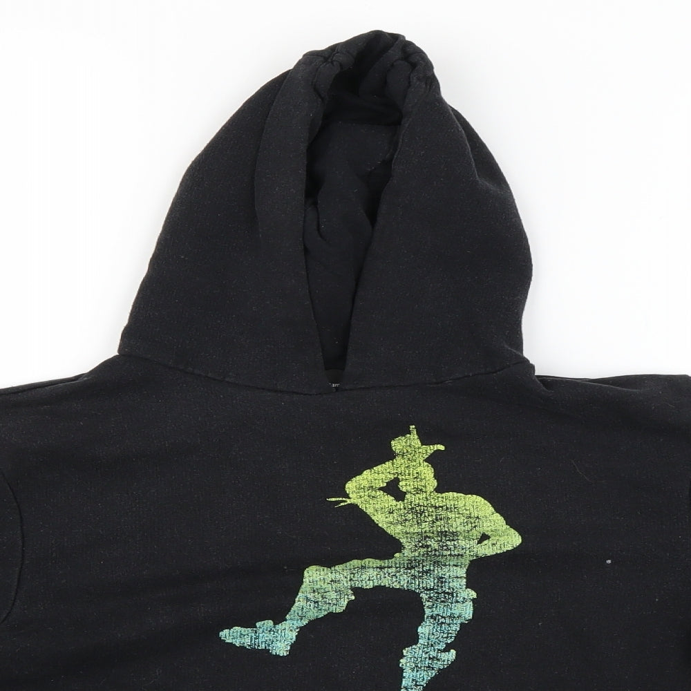 Primark Boys Black   Pullover Hoodie Size M  - Fortnite