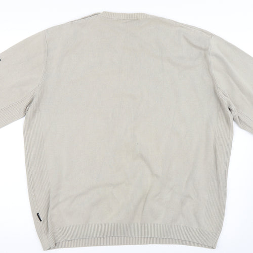 Rockport Mens Beige   Pullover Jumper Size L