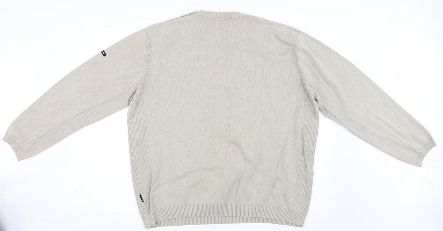 Rockport Mens Beige   Pullover Jumper Size L