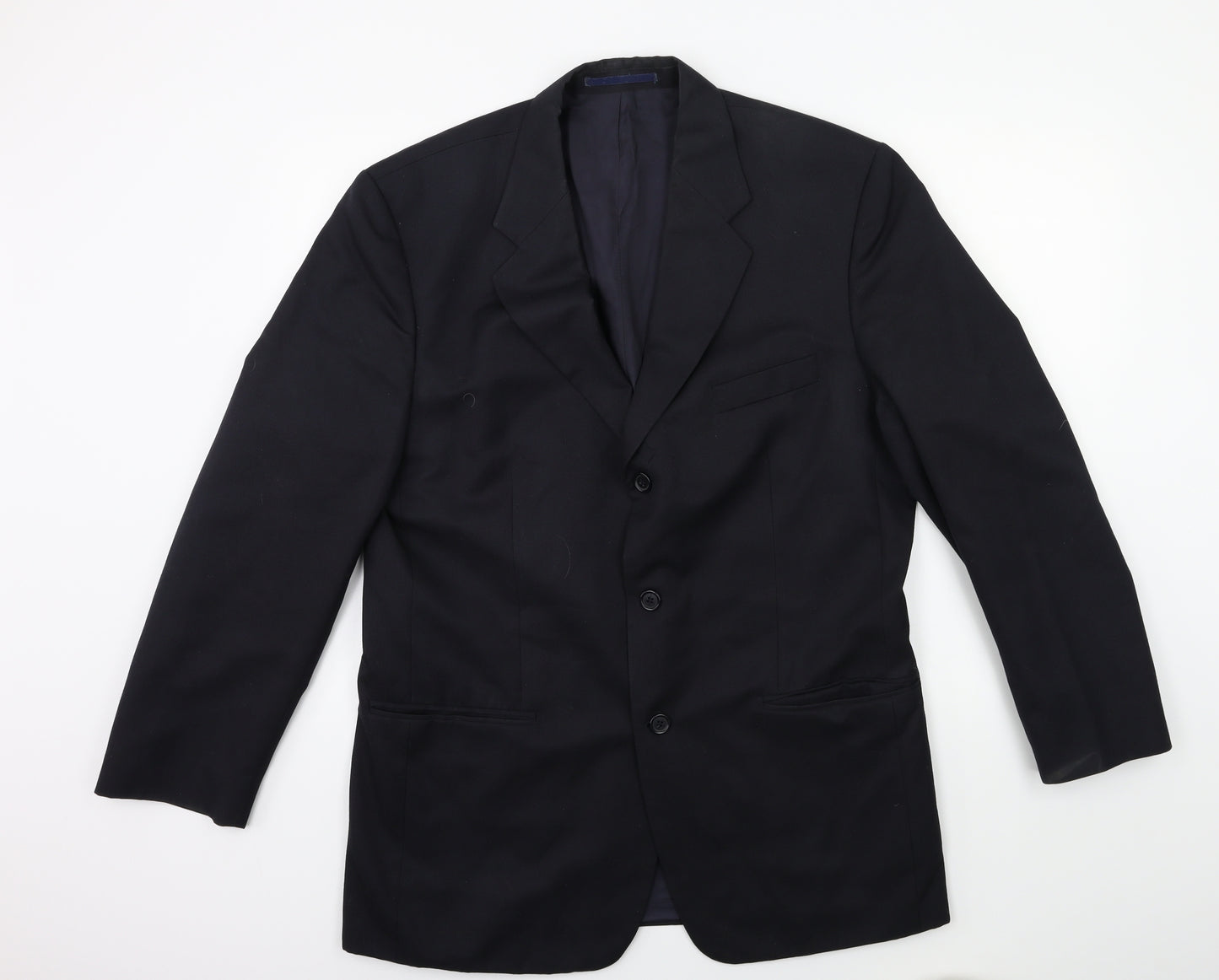 Dewhirst Mens Blue   Jacket Suit Jacket Size 42