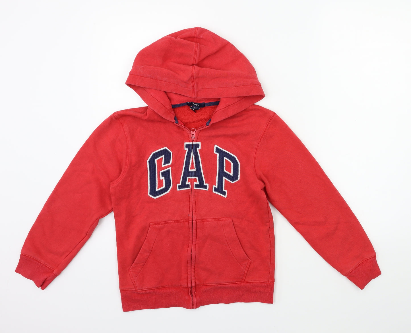 Gap Boys Red   Full Zip Hoodie Size 8-9 Years