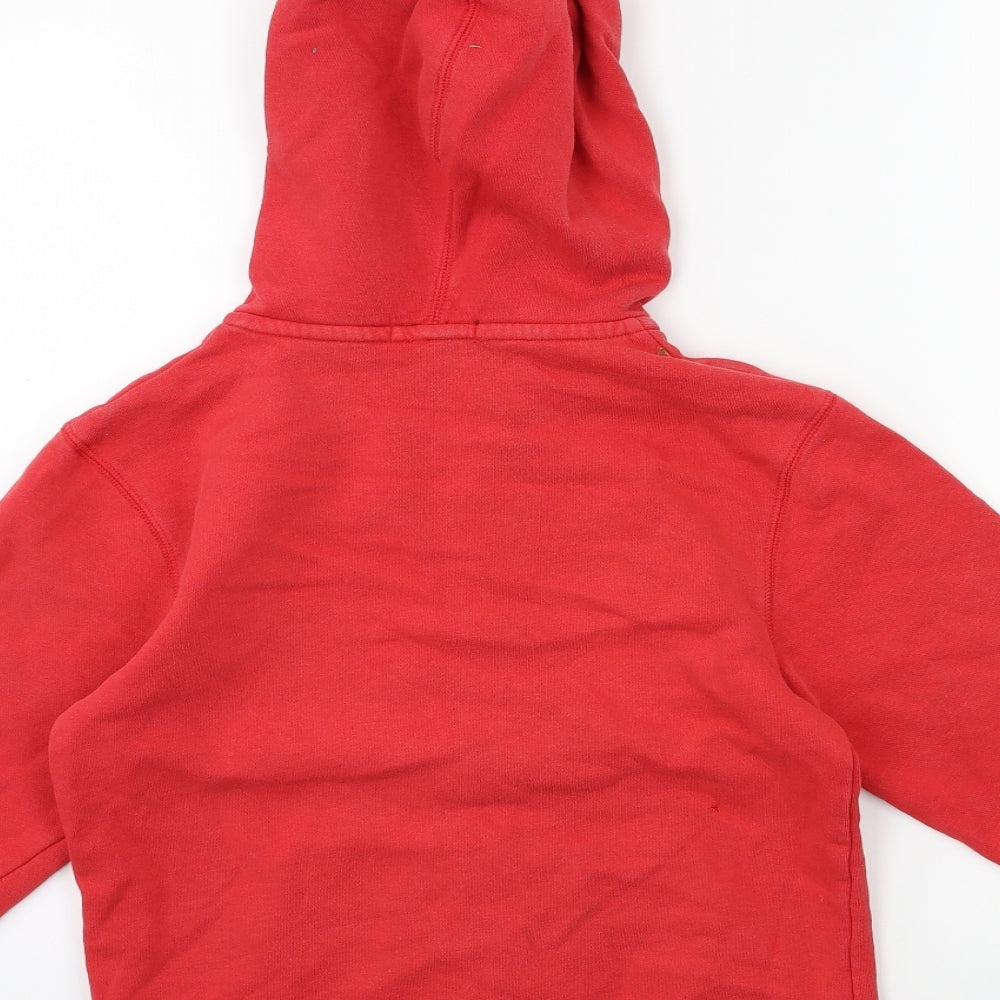 Gap Boys Red   Full Zip Hoodie Size 8-9 Years