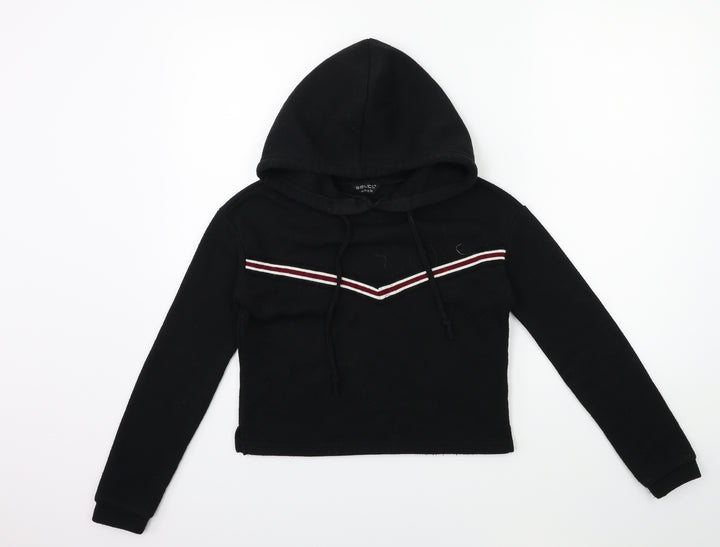 Select Womens Black   Pullover Hoodie Size 6