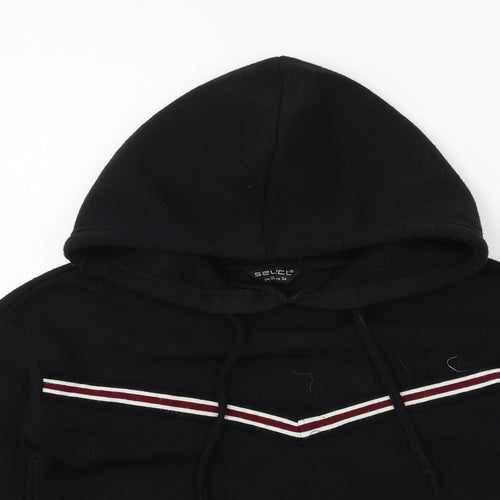 Select Womens Black   Pullover Hoodie Size 6