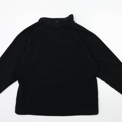 Hi Gear Mens Black  Fleece Jacket Coat Size L