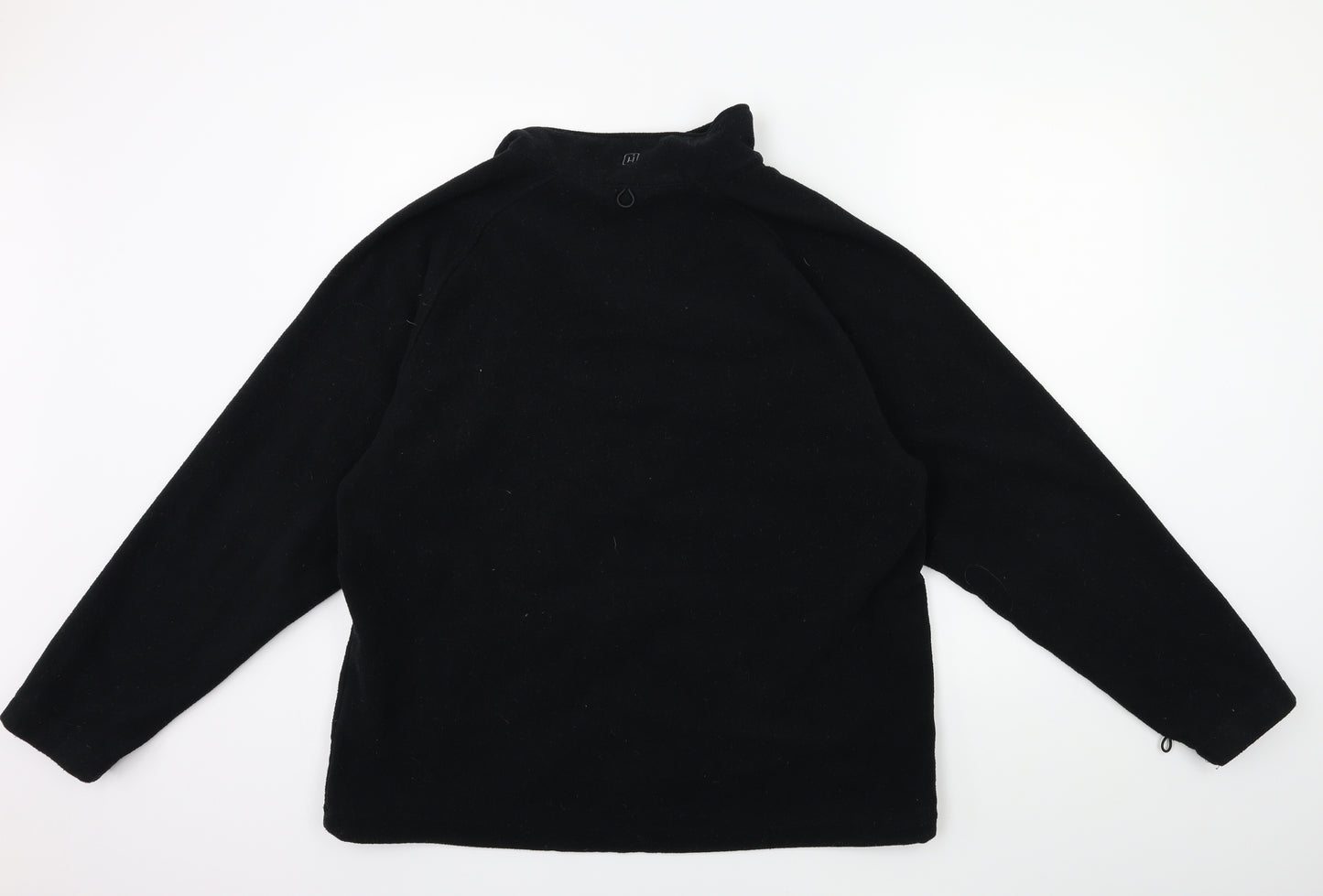 Hi Gear Mens Black  Fleece Jacket Coat Size L