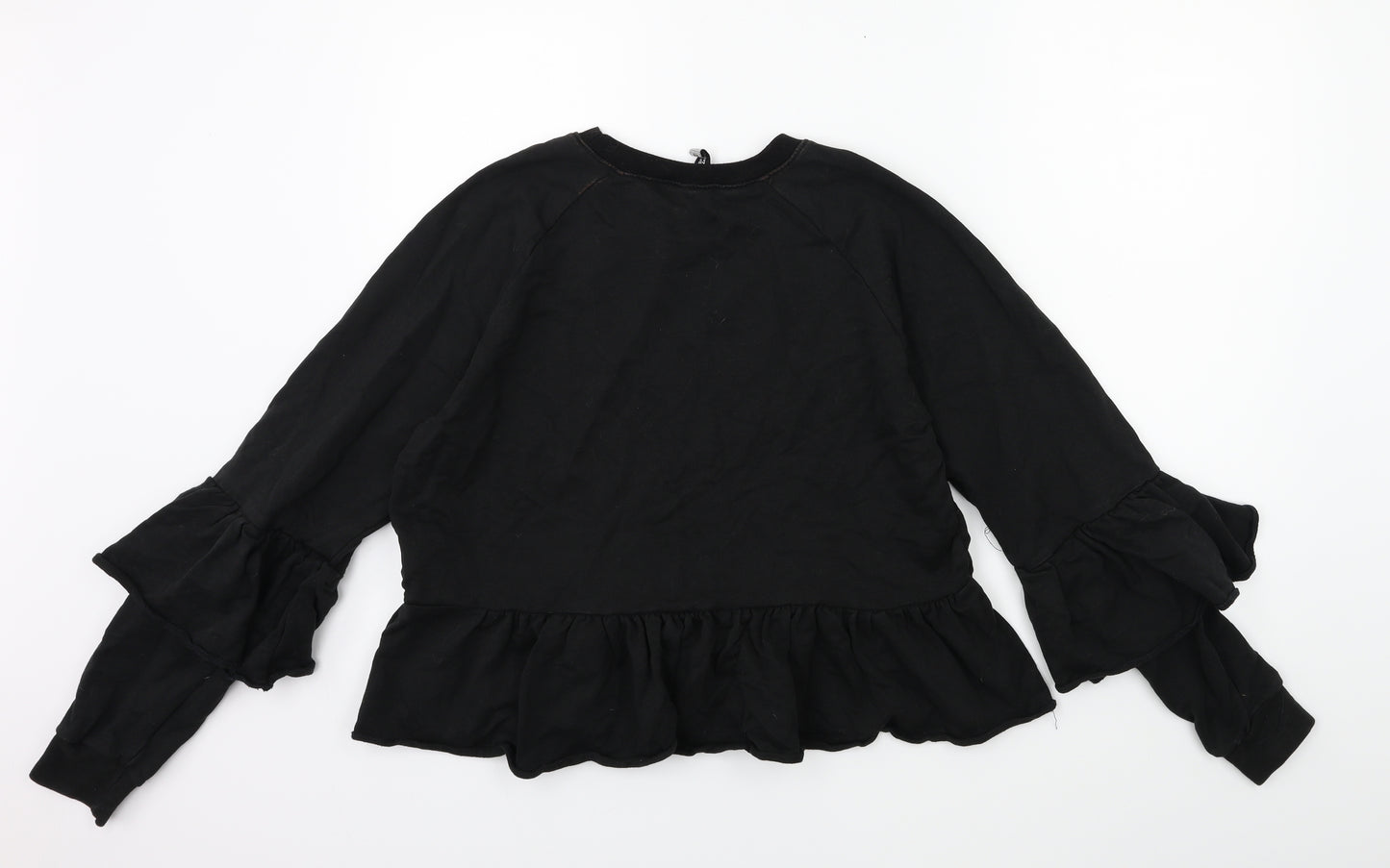 influence Womens Black   Pullover Sweatshirt Size 12