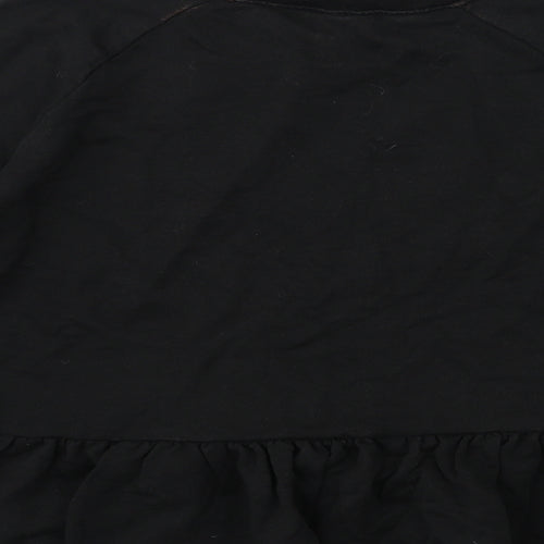 influence Womens Black   Pullover Sweatshirt Size 12