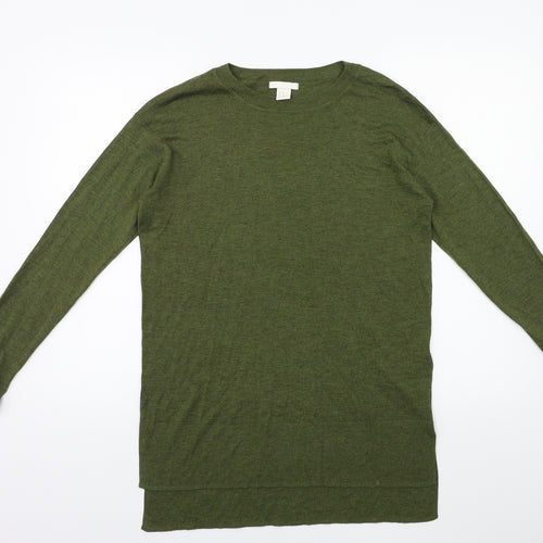 H&M Womens Red  Knit Pullover Jumper Size XS