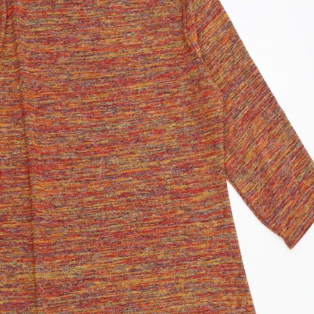TU Womens Orange   Jumper Dress  Size 18