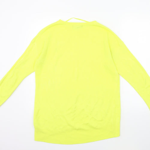 Primark Womens Yellow  Knit Pullover Jumper Size 10