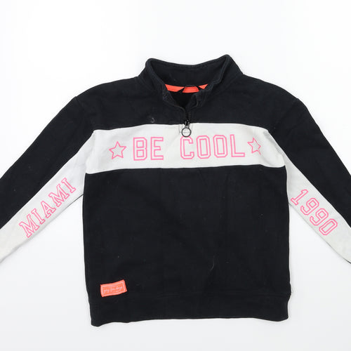 George Girls Black   Pullover Sweatshirt Size 9 Years