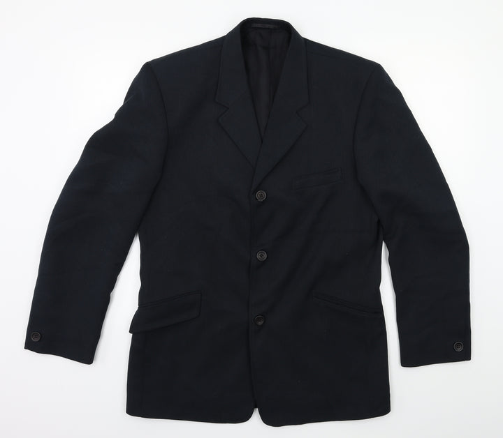 Stonebridge Mens Blue   Jacket Suit Jacket Size 38