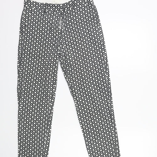 H&M Womens Blue   Trousers  Size 8 L27 in
