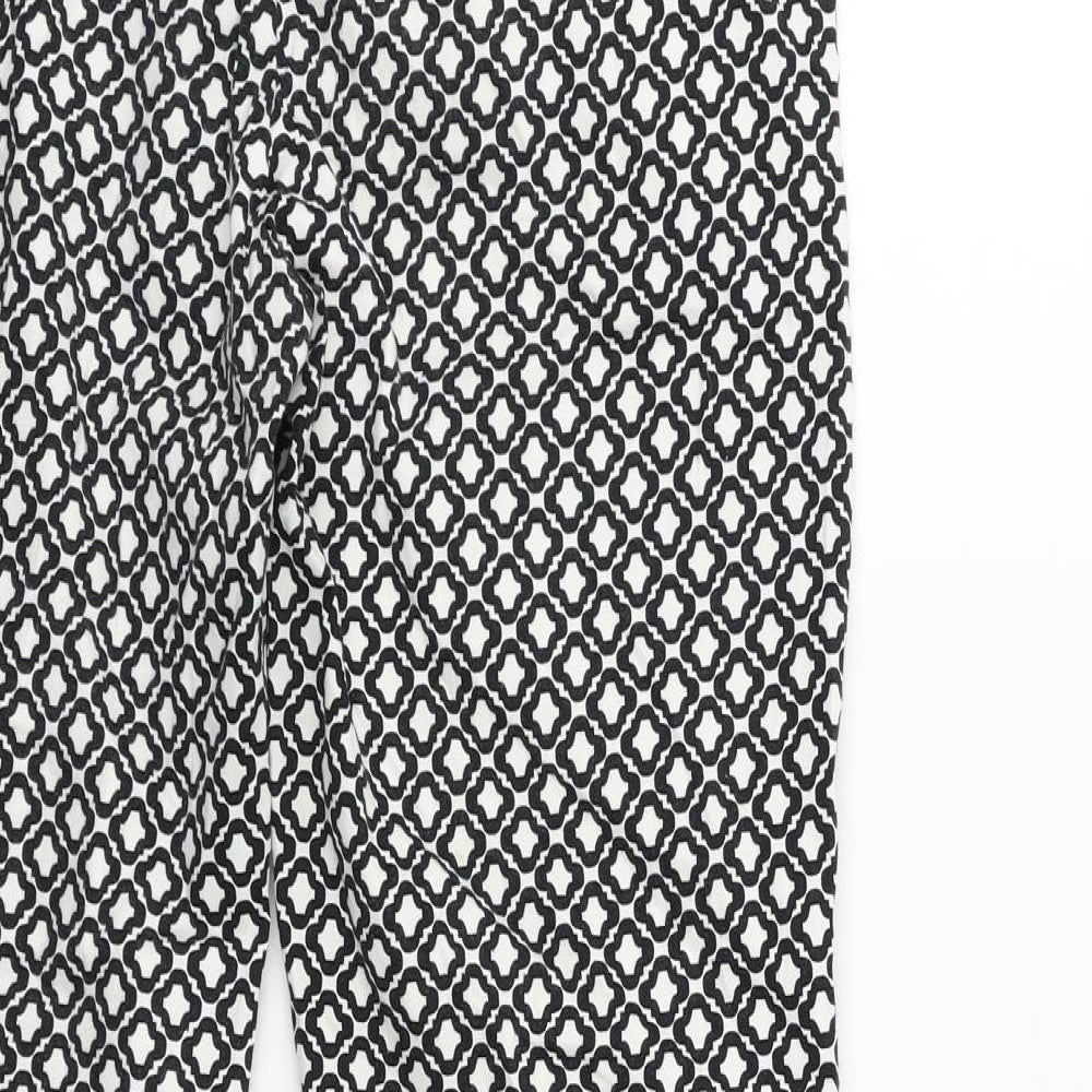 H&M Womens Blue   Trousers  Size 8 L27 in