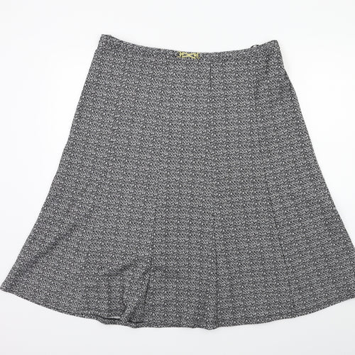 Autonomy Womens Grey   A-Line Skirt Size 16