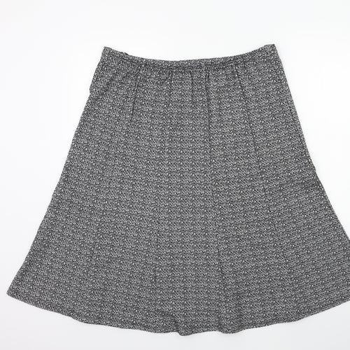 Autonomy Womens Grey   A-Line Skirt Size 16