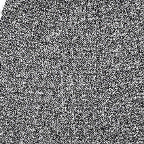 Autonomy Womens Grey   A-Line Skirt Size 16