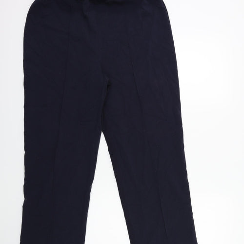 ISLE Womens Blue   Trousers  Size 14 L27 in