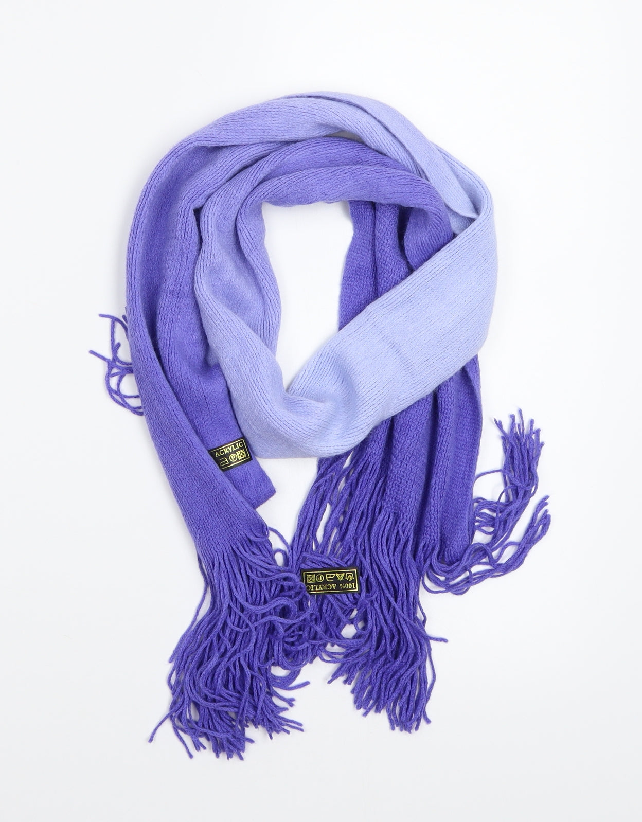 Preworn Womens Blue    Scarf
