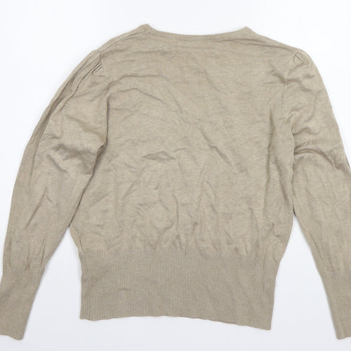 Marks and Spencer Womens Brown   Pullover Jumper Size 14