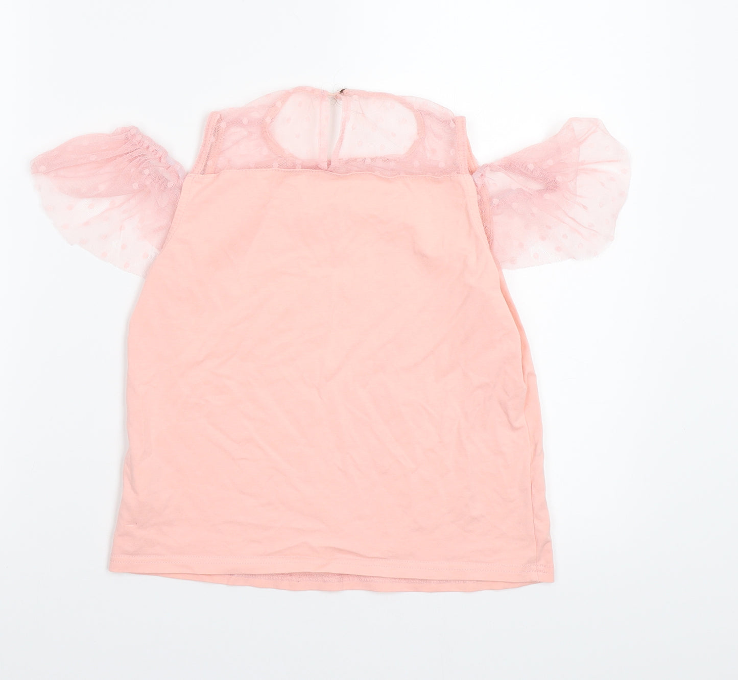SheIn Girls Pink   Basic T-Shirt Size 10 Years