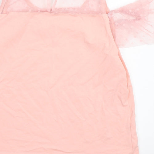 SheIn Girls Pink   Basic T-Shirt Size 10 Years