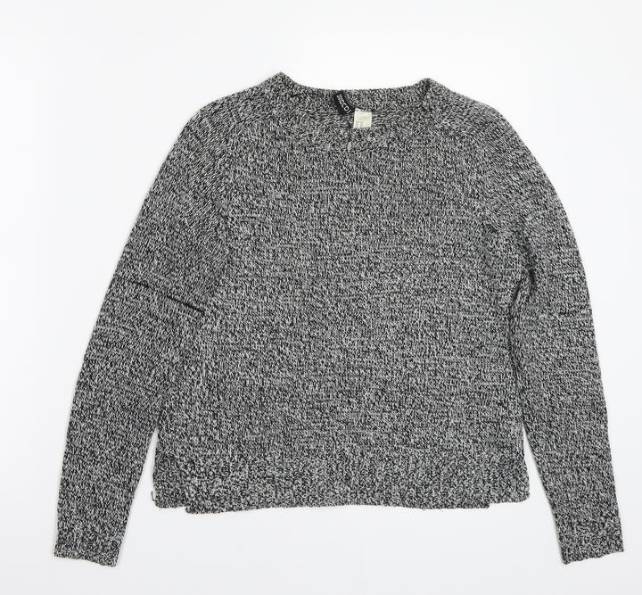 H&M Womens Grey   Pullover Jumper Size XS