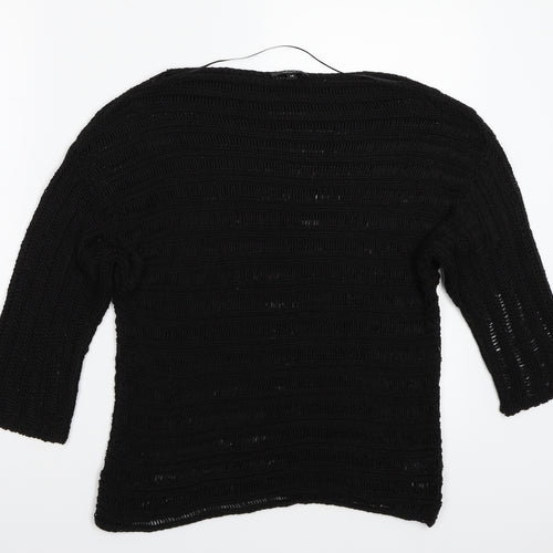F&F Womens Black   Pullover Jumper Size 14