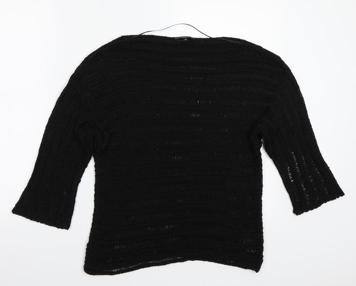 F&F Womens Black   Pullover Jumper Size 14