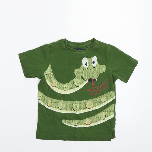 TU Boys Green   Basic T-Shirt Size 12-18 Months