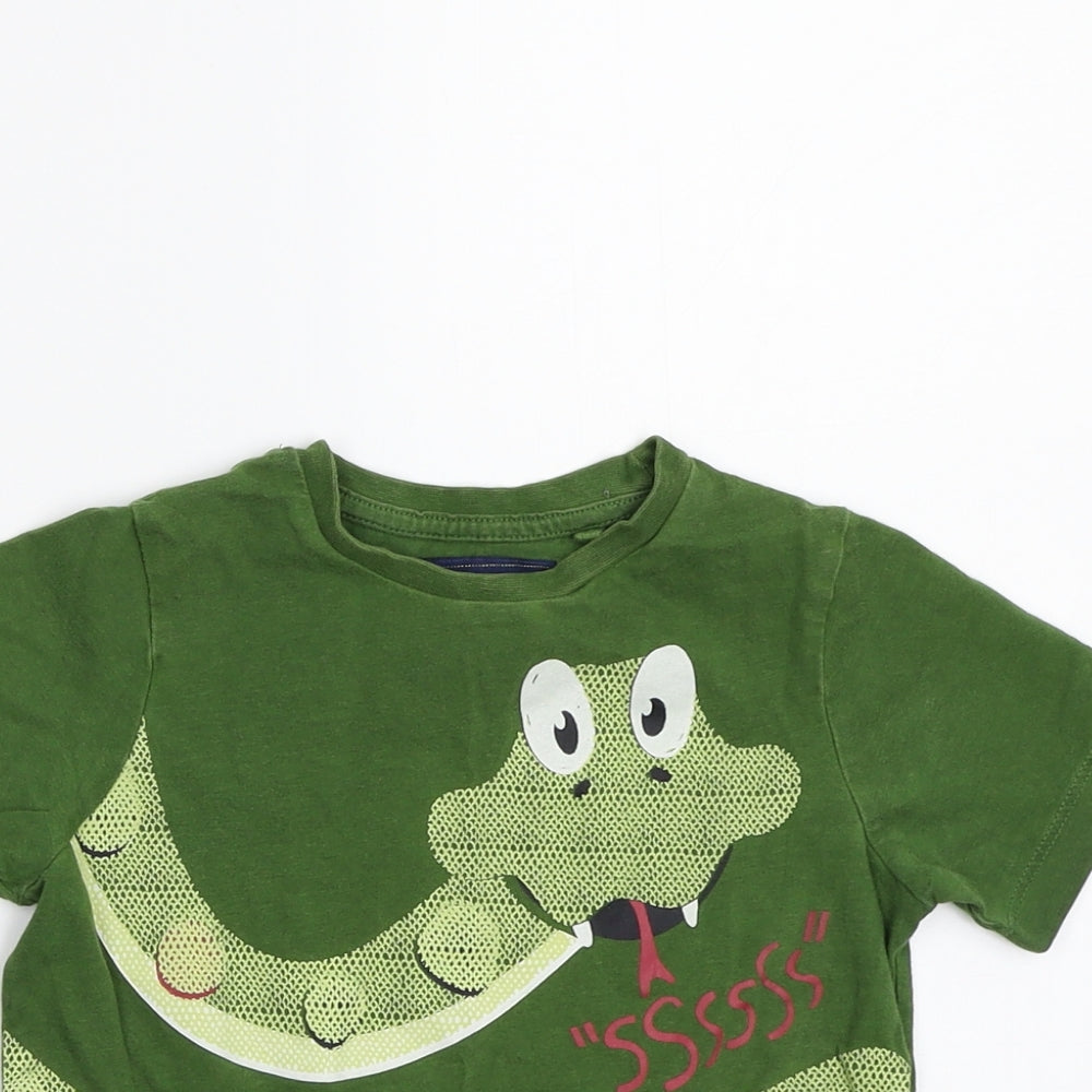 TU Boys Green   Basic T-Shirt Size 12-18 Months