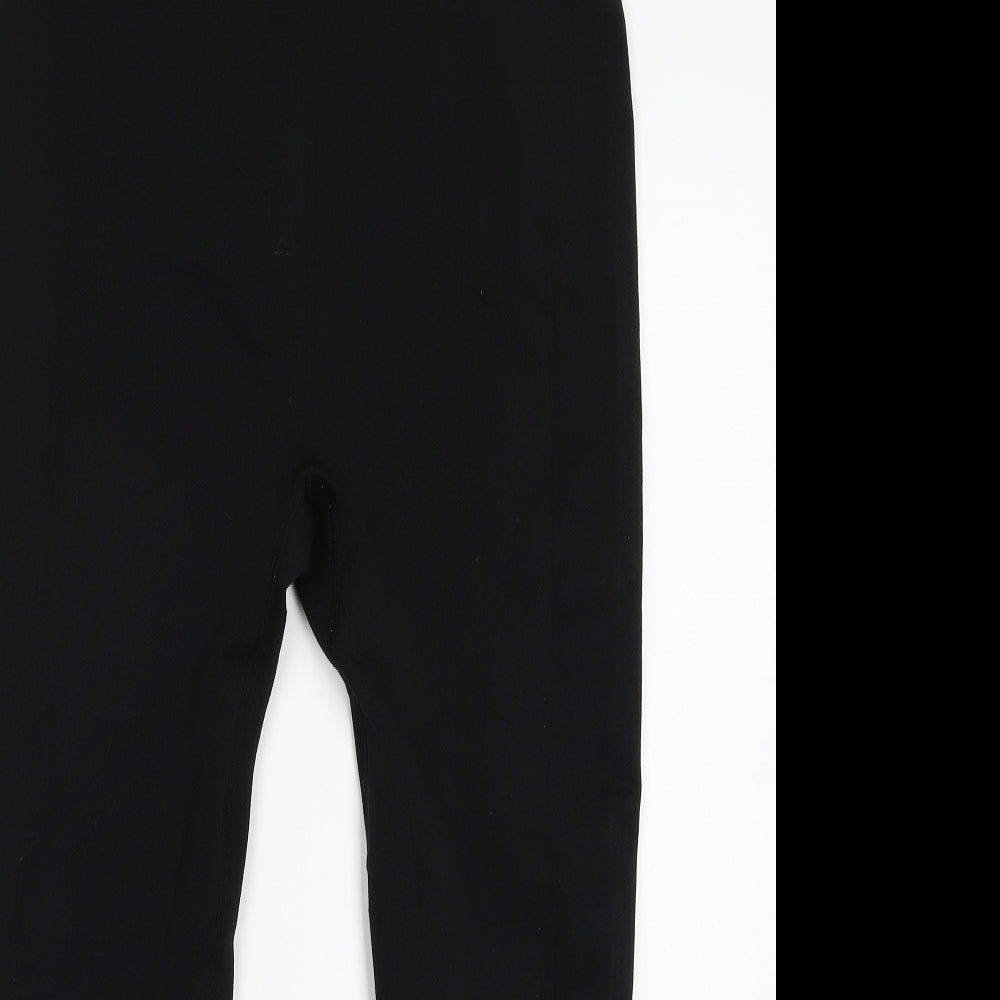 Work out Womens Black   Capri Leggings Size 14 L25 in