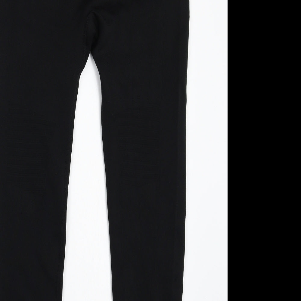 Work out Womens Black   Capri Leggings Size 14 L25 in