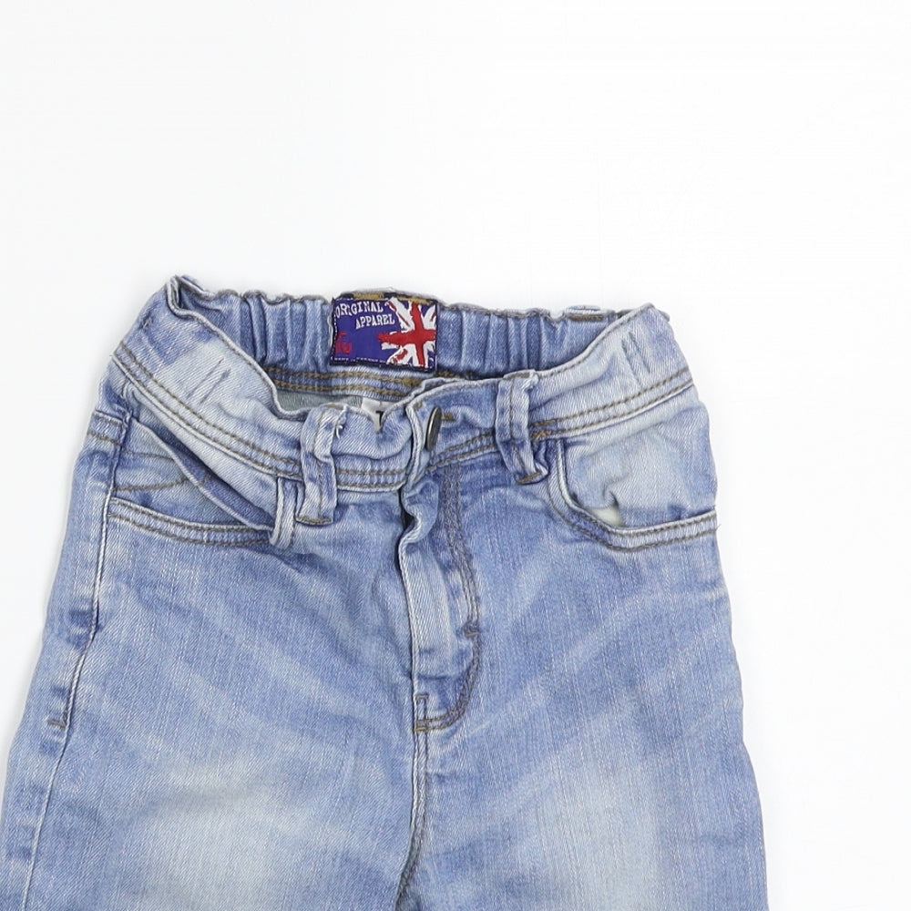 TU Boys Blue   Cargo Shorts Size 4 Years