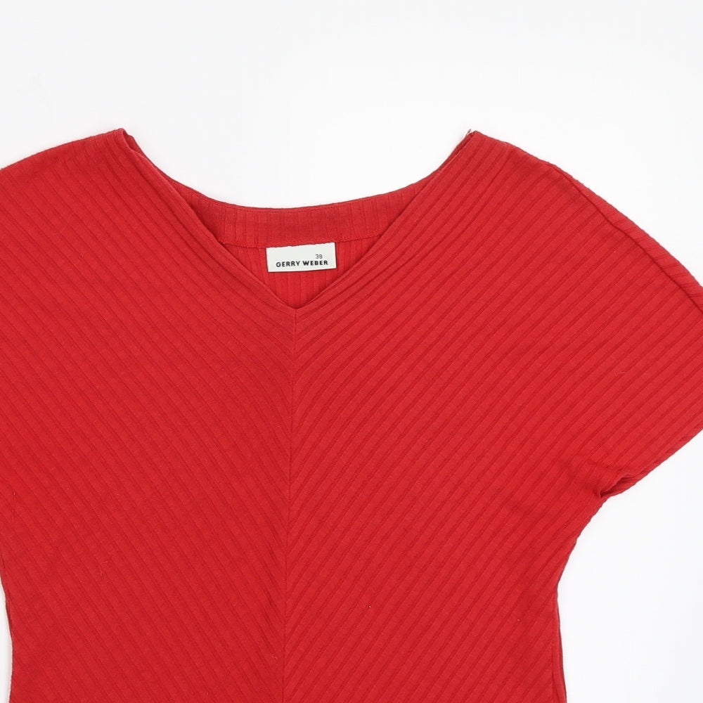 Gerry Weber Womens Red   Basic T-Shirt Size 10