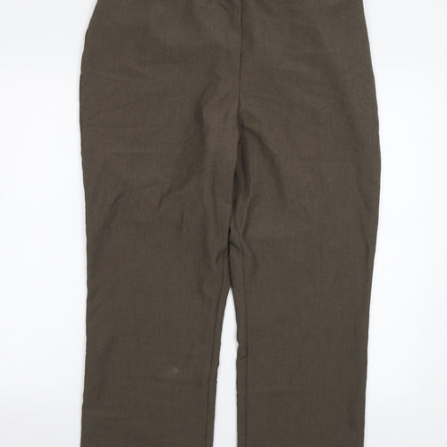 Marks and Spencer Womens Green   Trousers  Size 16 L28 in